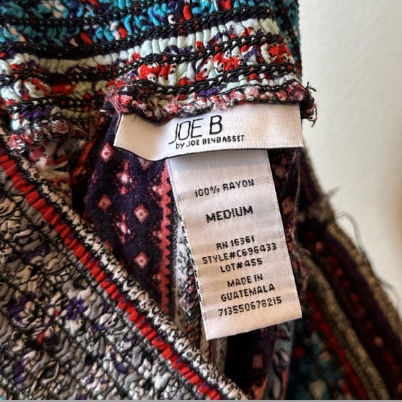 Striped JOE B Tribal Hippie bohemian pants size medium - Picture 4 of 4